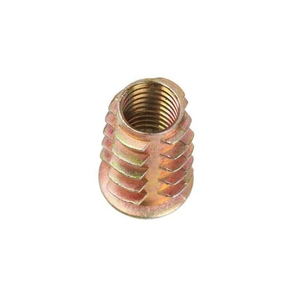 230Pcs THREADED HEX DRIVE INSERT FIXING WOOD SCREW INSERTS NUTS M4/M5/M6M8/M10