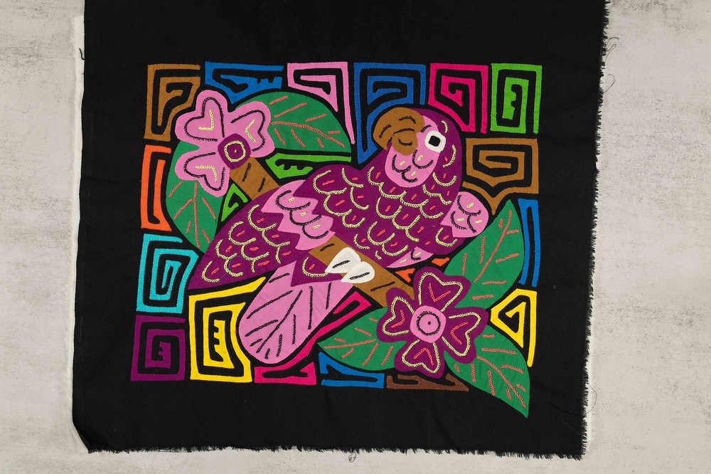 Purple Rainforest Parrot Bird Mola