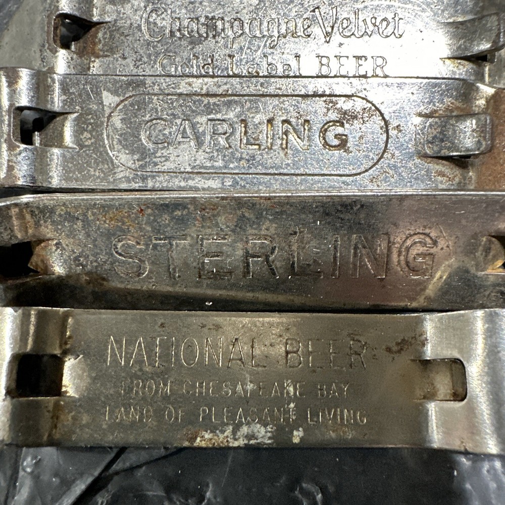 vintage beer bottle/can openers