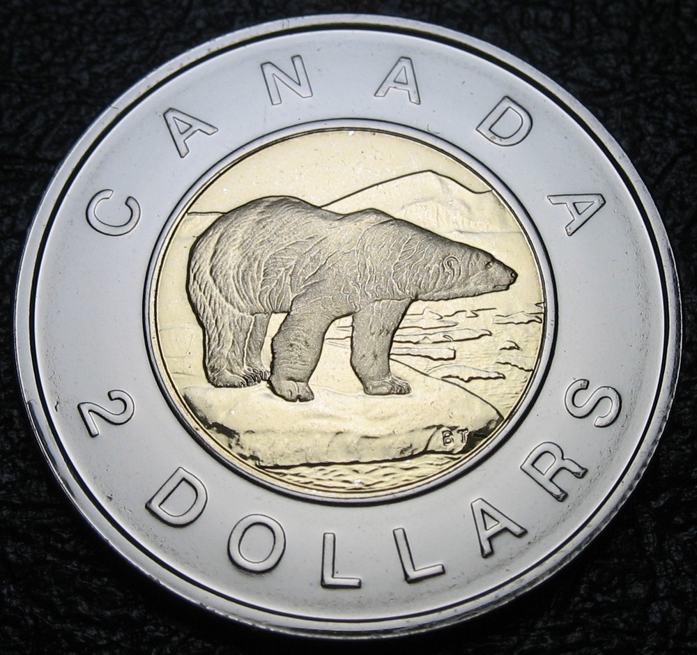 Canada 2007 $2 Polar Bear NBU (Proof-Like) Uncirculated