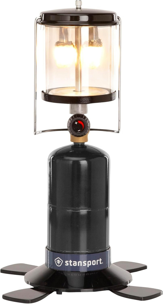 Propane Mantel Lantern – Outdoor Light with Adjustable Brightness, Carry Handle,