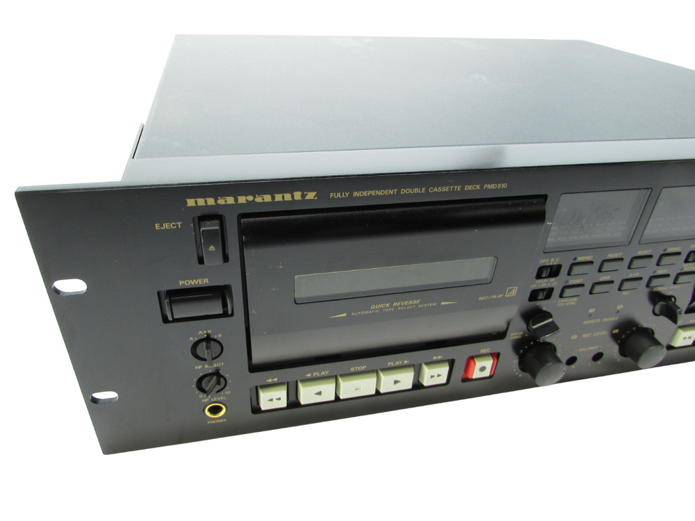 Marantz PMD-510 Professional Rack Mount Double Cassette Deck