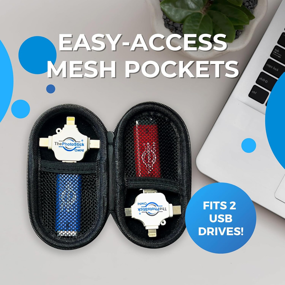 ® Omni Case | Protective USB Flash Drive Case | Water Resistant Electronics Stor