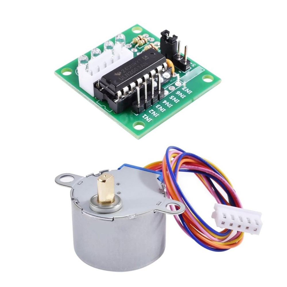 4 Phase Stepper Motor 28BYJ-48 5V With ULN2003 Driver For Development Board