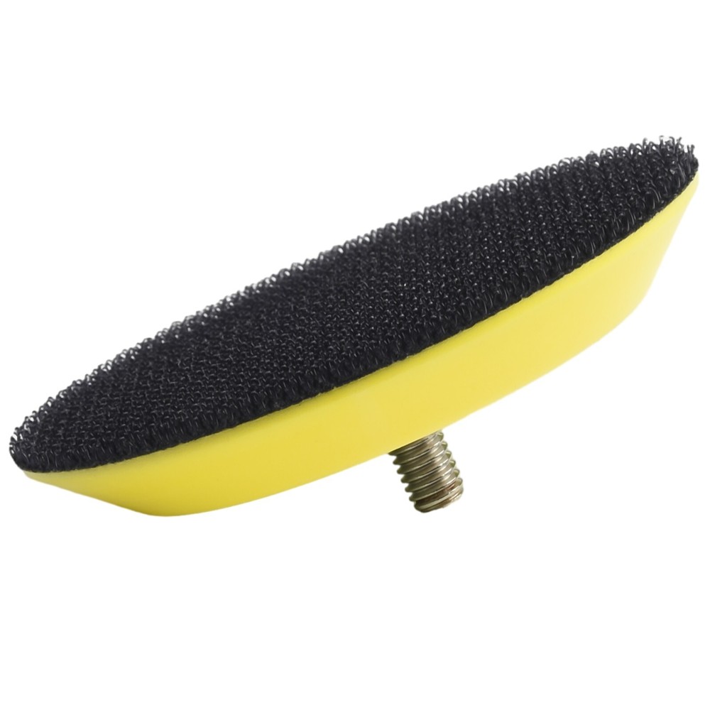 3 75mm Hook & Loop Sanding Polishing Backing Pad M6 Thread For Air Sander 5pc