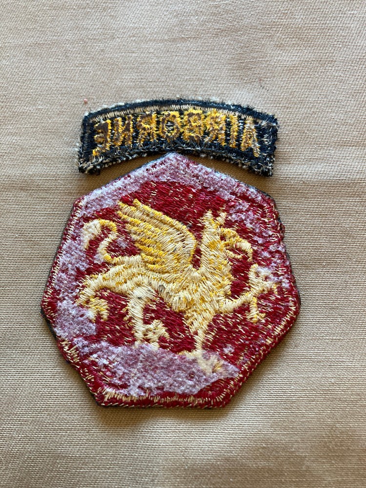 108th airborne division cut egde with tab
