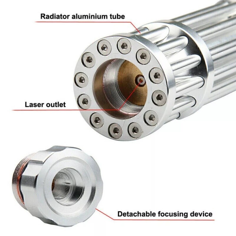 5mW Red Laser Pointer Adjustable Visible Beam Dot Light 650nm