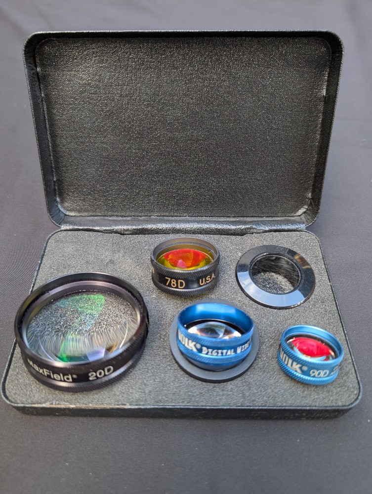 volk / ocular instruments aspheric condensing lens set Optometry Ophthalmology