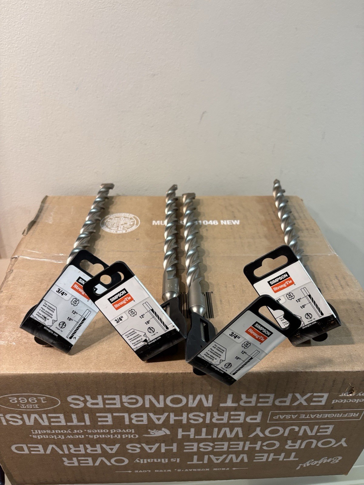 3/4” X 10” SDS Plus Bit Lot Of 4 FREE SHIPPING