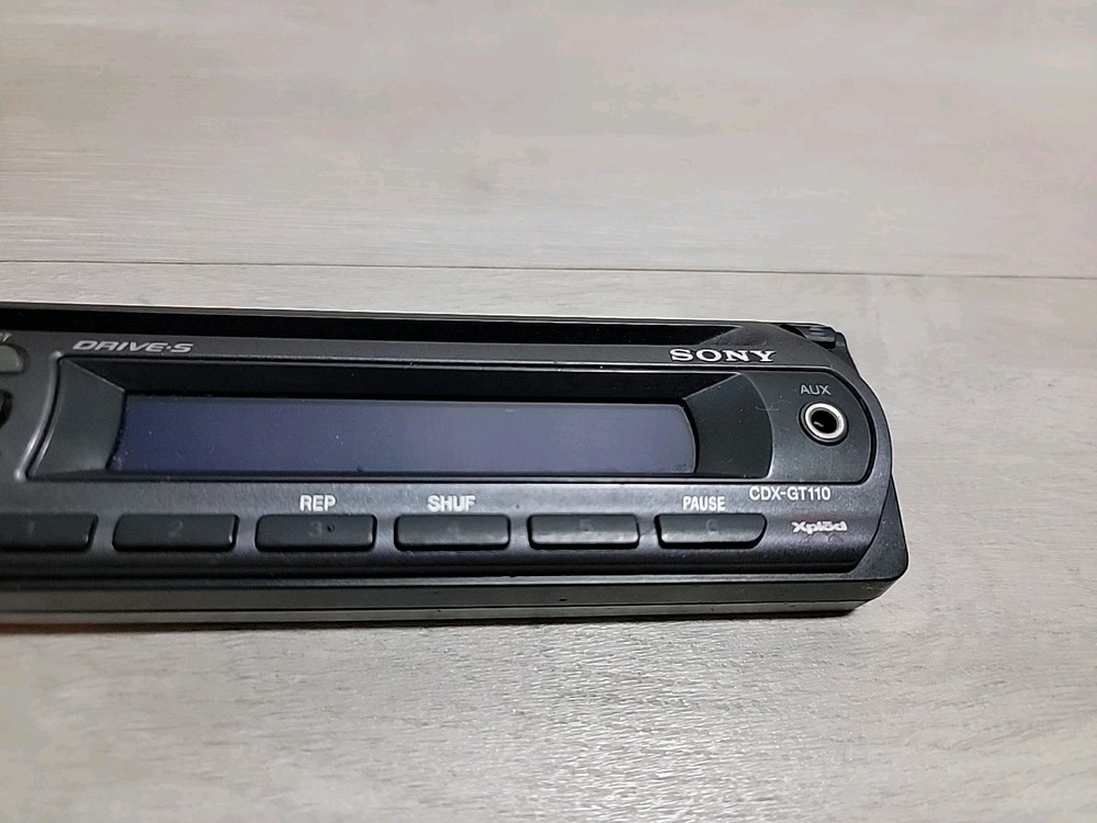 Sony CDX-GT110 Replacement Faceplate