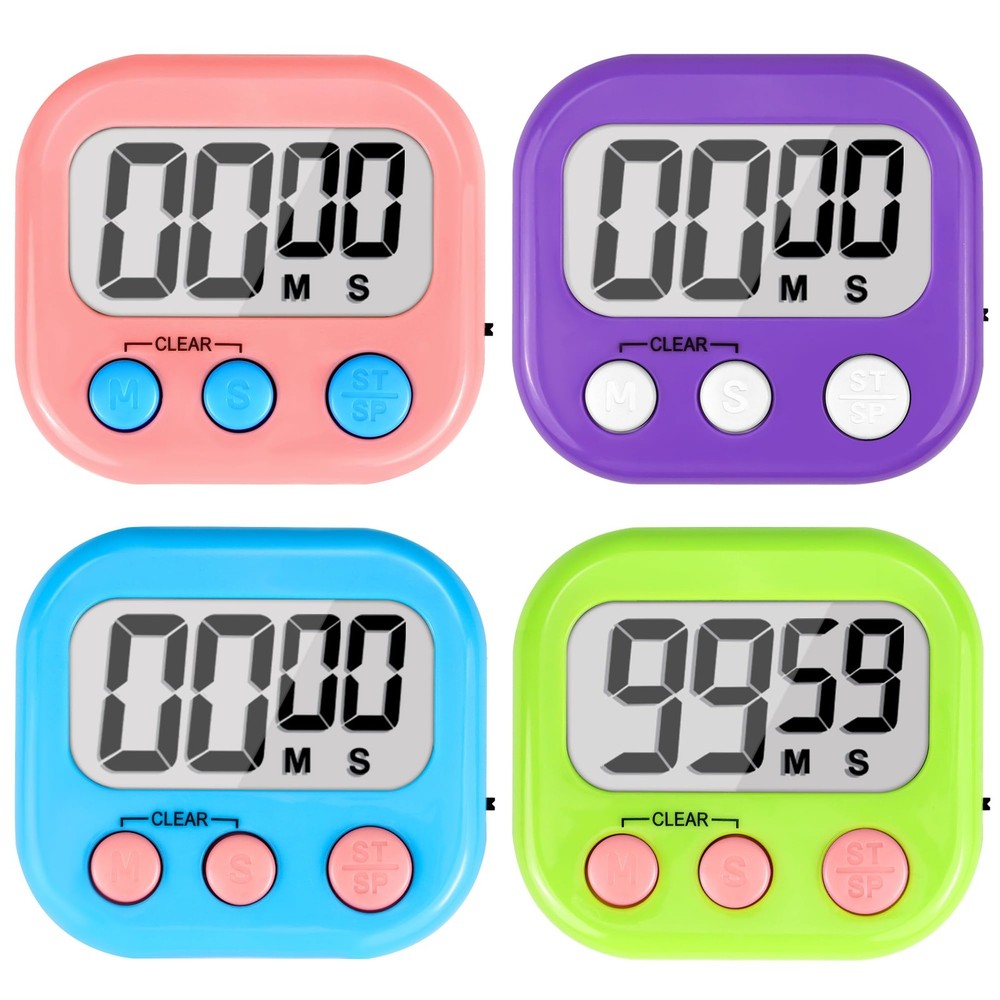 AOUVES Digital Timer for Kids Teacher Supplies Classroom Timer for Study Lear...