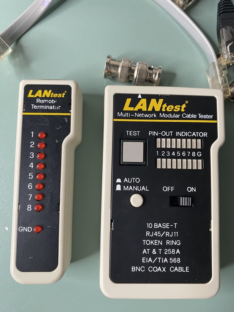 GC Electronics Lan Test Kit 45-5767 Network Modular Cable Tester