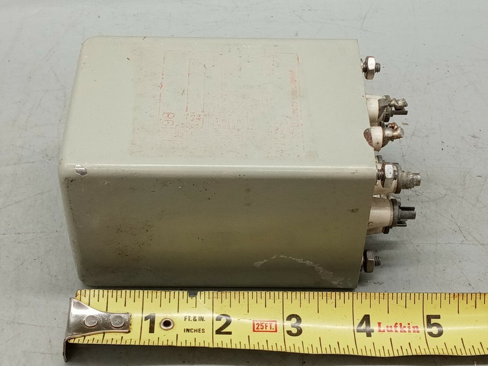 UTC H-198 SCOPE PLATE - FILAMENT TRANSFORMER