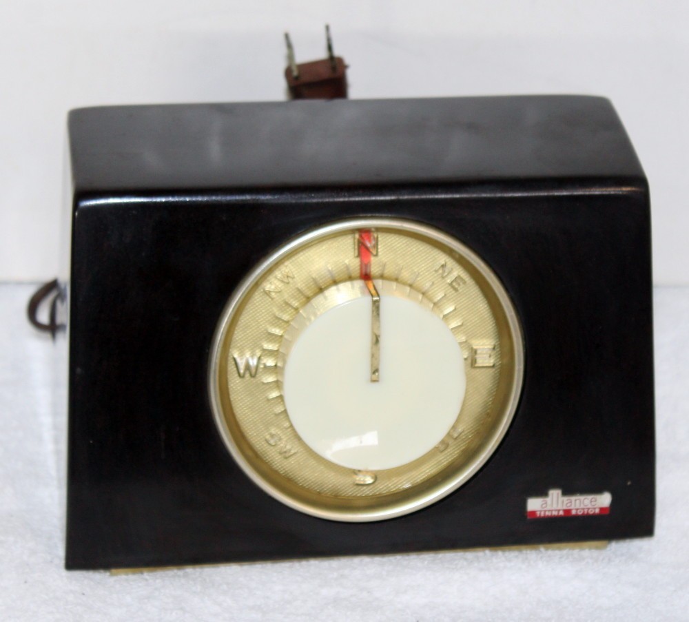 Alliance U-100 Tenna Rotor ~ Bakelite Case ~ Nice Working ~ Video