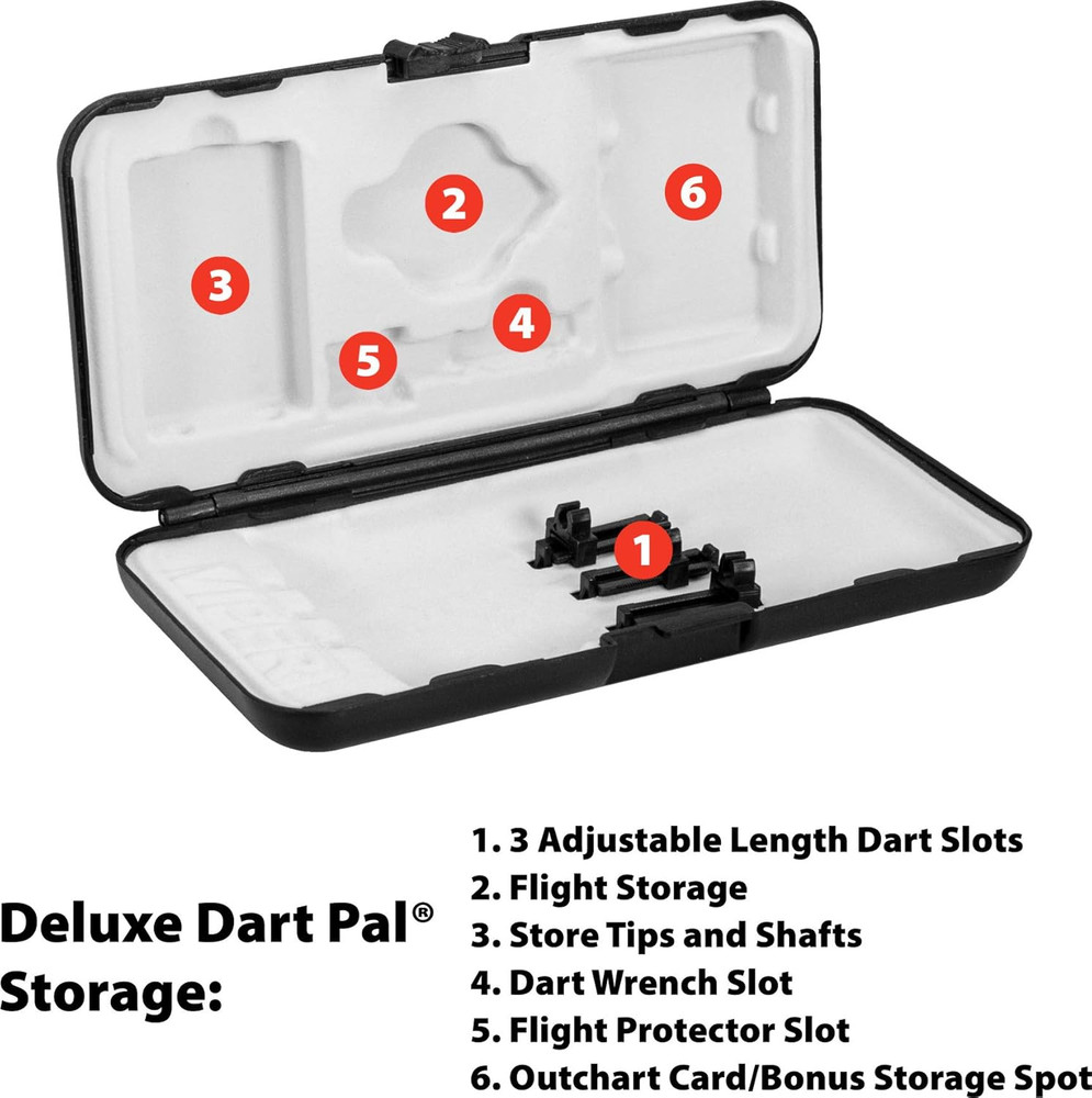 Bobcat Adjustable Weight Soft Tip Darts with Storage/Travel Case
