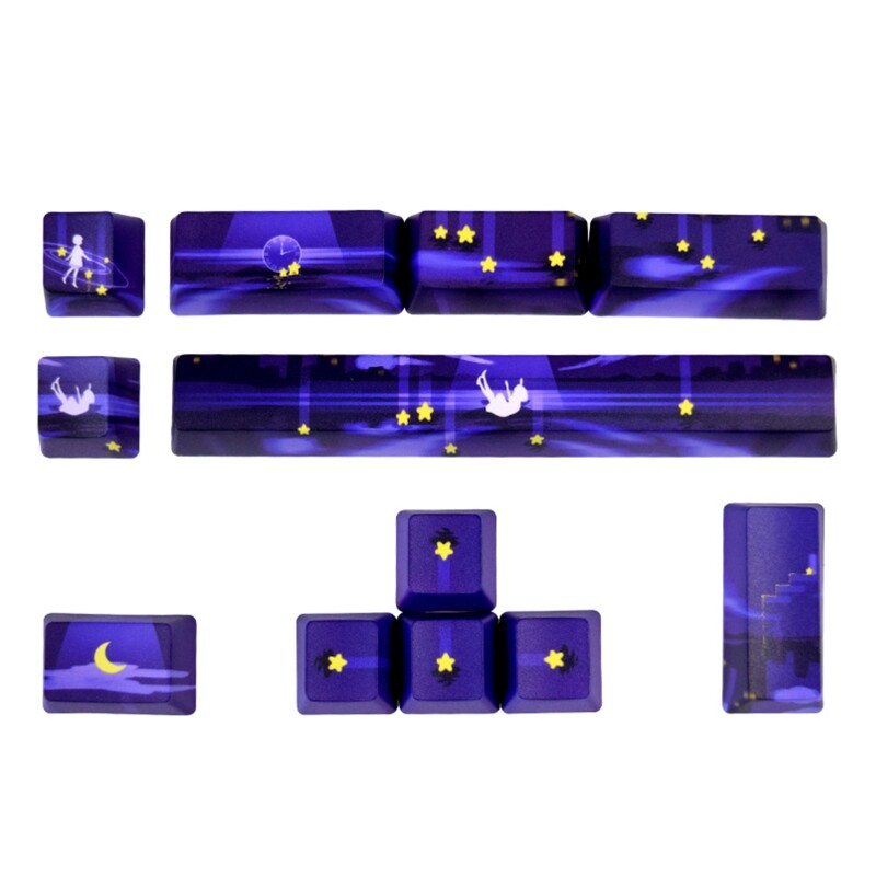 Keycaps SPACE ENTER DIRECTION PBT Dye Sub Keycap for Mechanical Keyboard