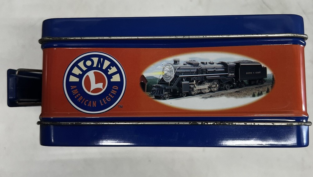 Lionel Train Tin Mini Lunch Box / Carry Case Grate Condition