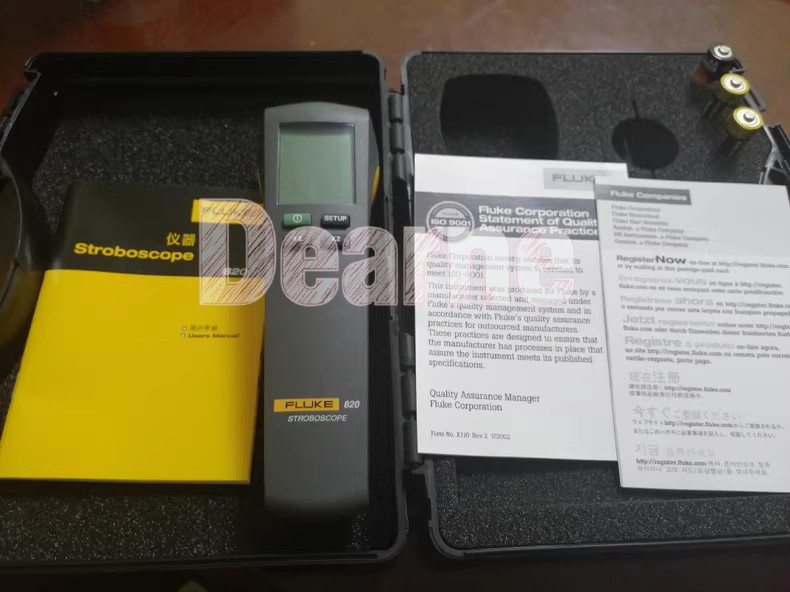 FLUKE 820-2 Portable Stroboscope