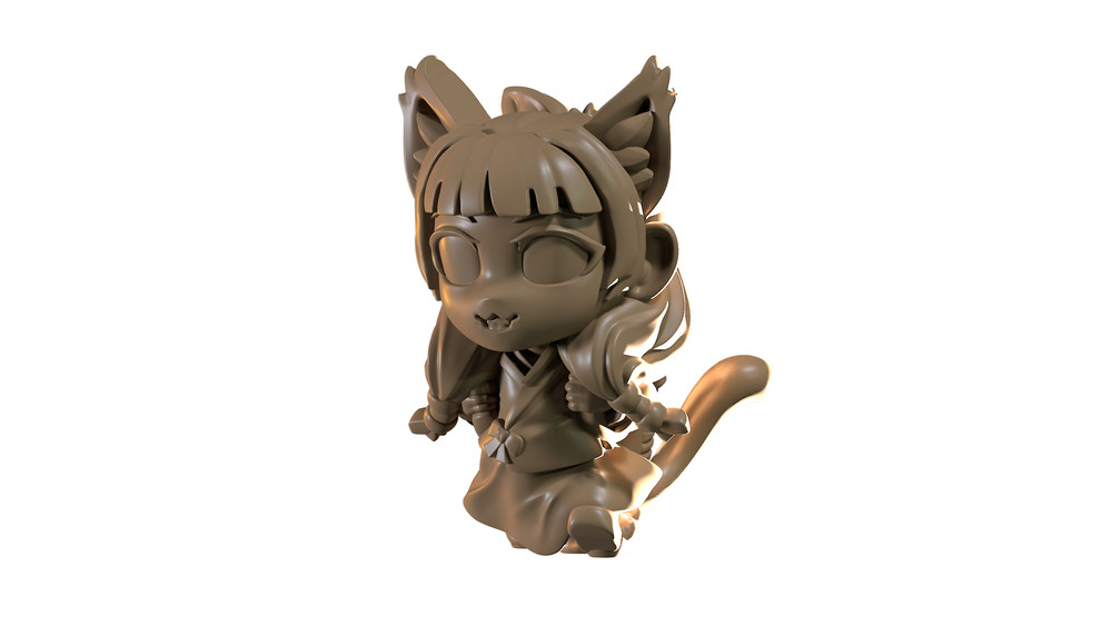 Capsule Chibi - MeowMeow MaoMao