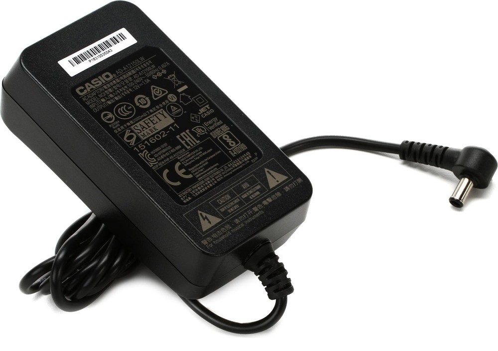 Casio AD-A12150 12V DC Power Supply (5-pack) Bundle