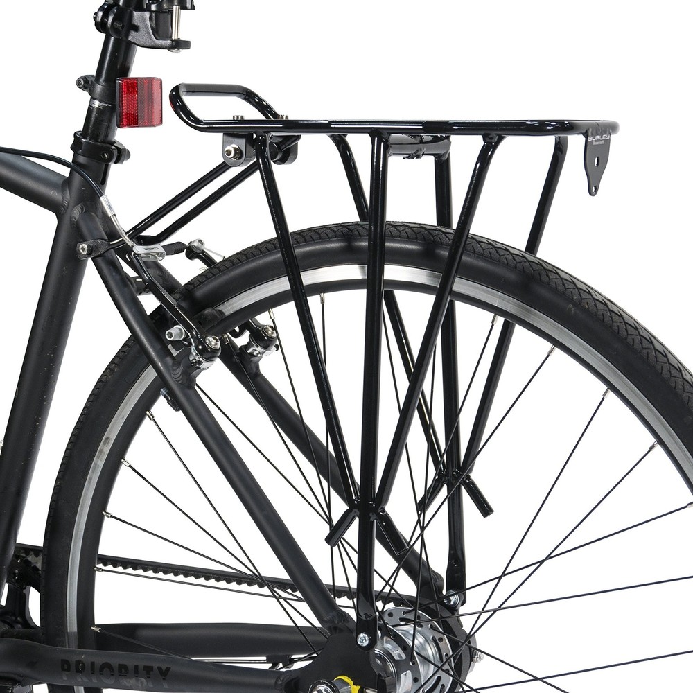 Burley Design Moose Rack with Light Bracket , Black