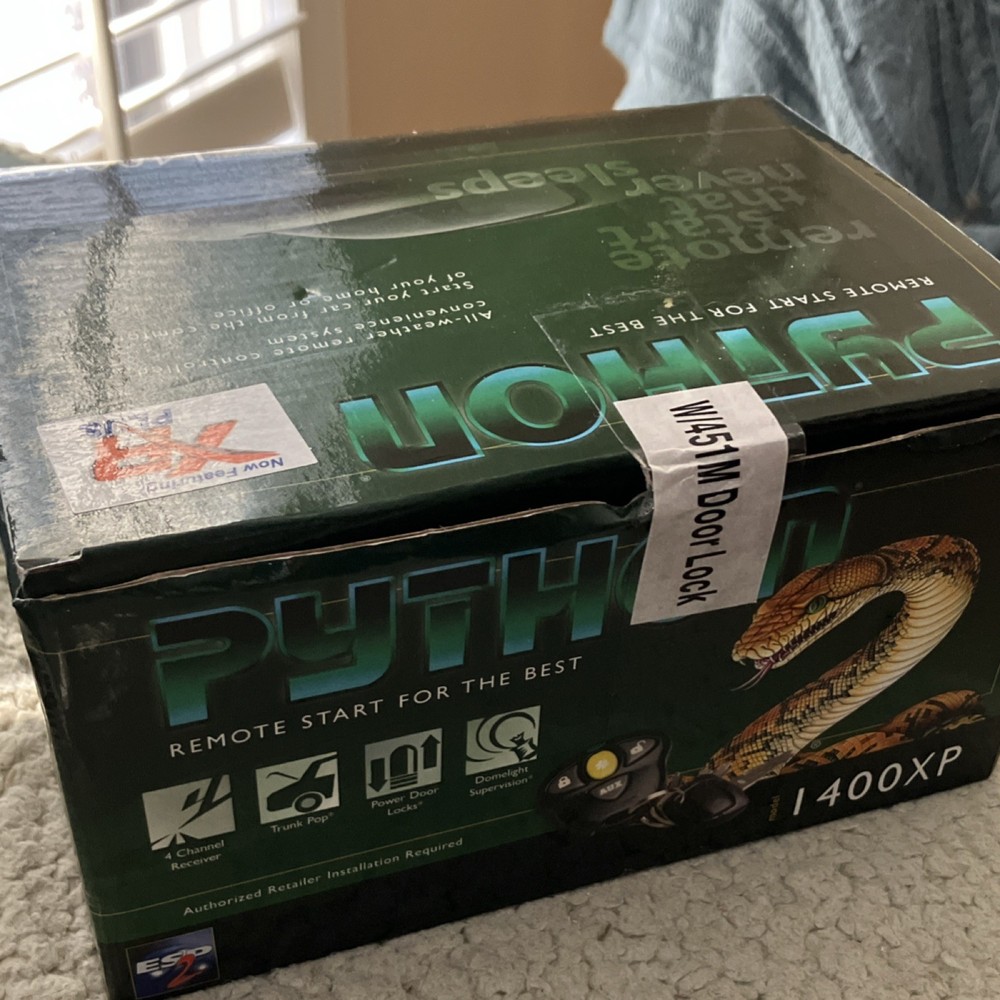 Python Remote Start 1400XP