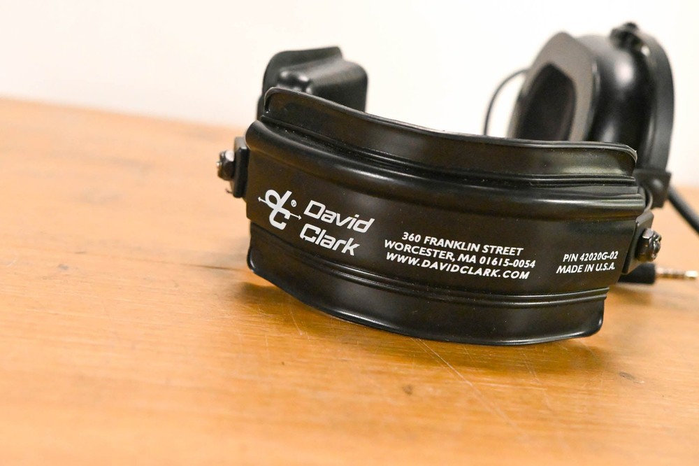 David Clark Single Ear, Over-The-Head Style Headset CG01YNC