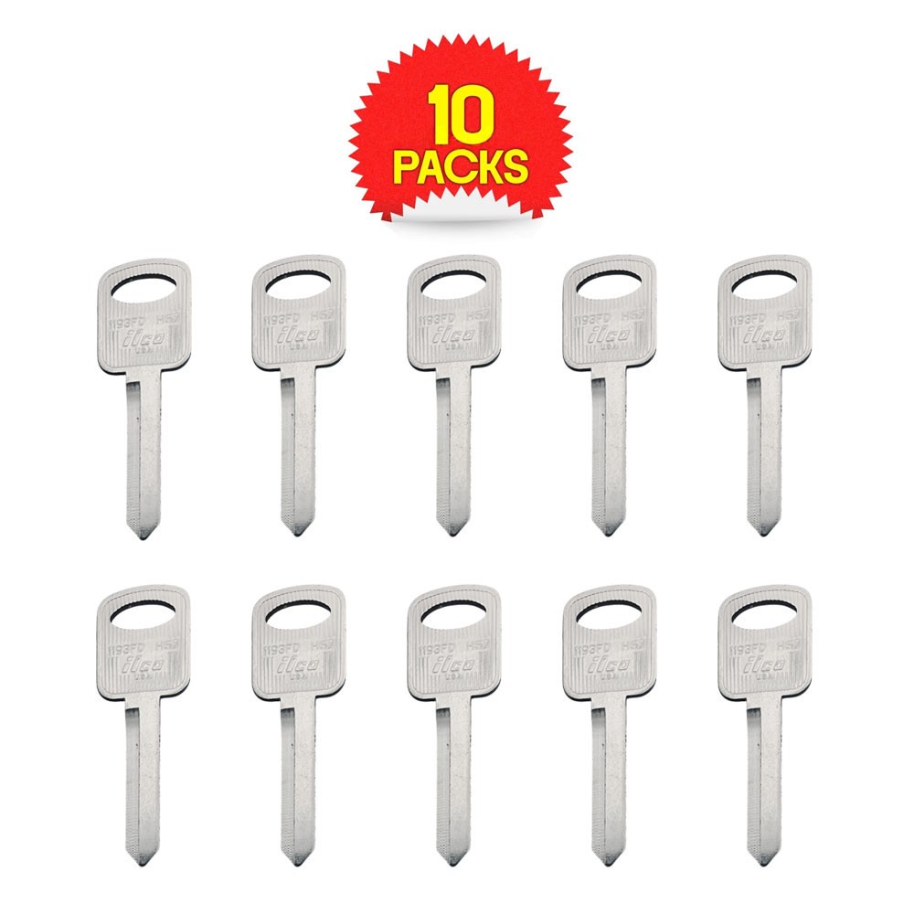 H67 / 1193FD Key Blank Nickel