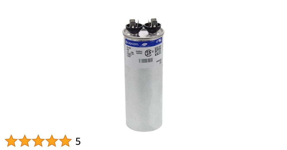 HEATINGVARIOUS MFG 35/4 MFD 440V Run Capacitor 1/2" Air Conditioner