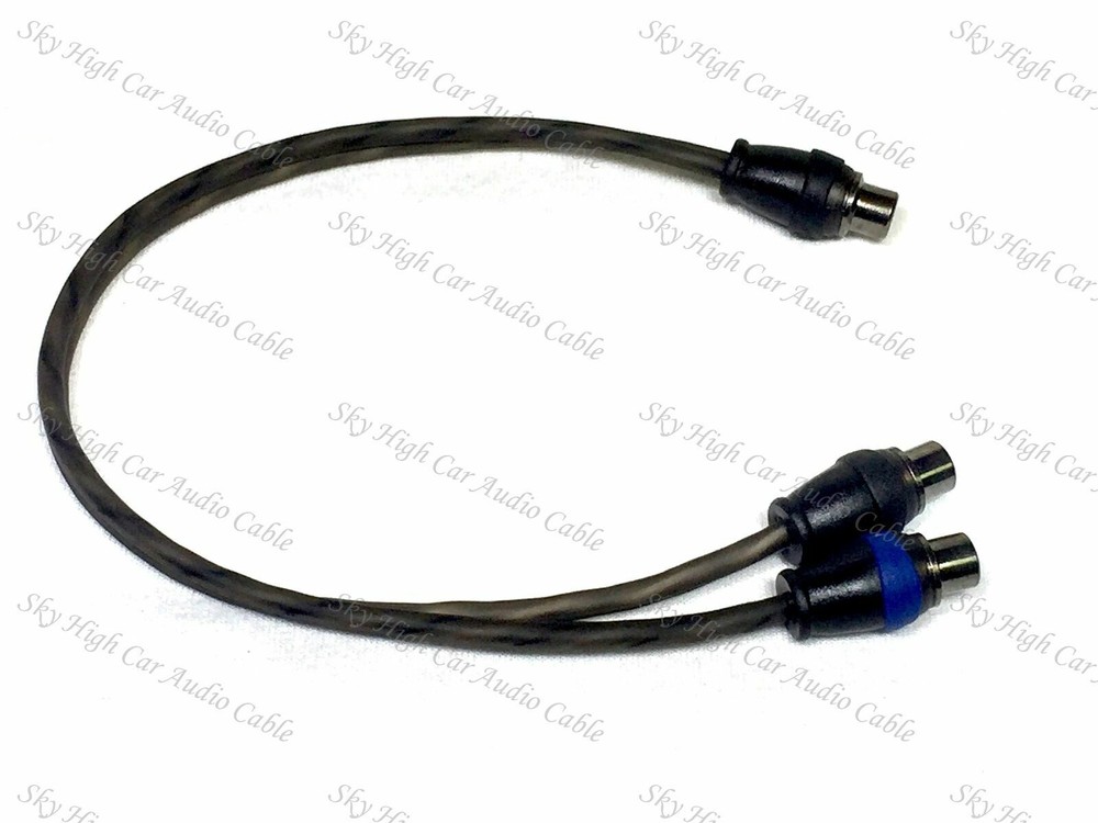 SKY HIGH CAR AUDIO TWISTED Y SPLITTER RCA (3 options)