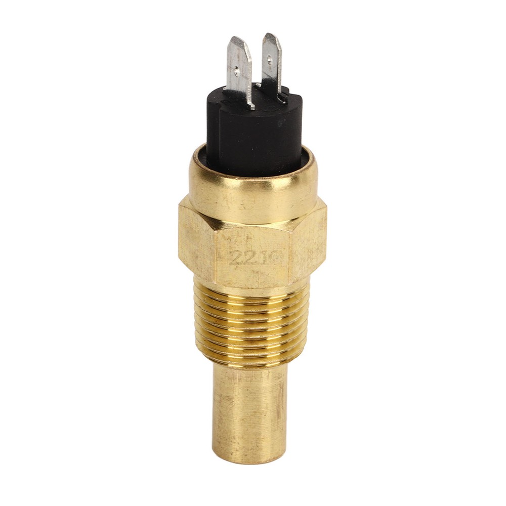 Water Temperature Sensor 3/8NPT Overheating Alarm Engine Coolant Temp Transducer