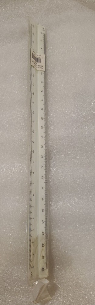 Pacific Arc 91121.12"Engineer Triangular Scale.Fully divided: 10, 20, 30, 40, 50