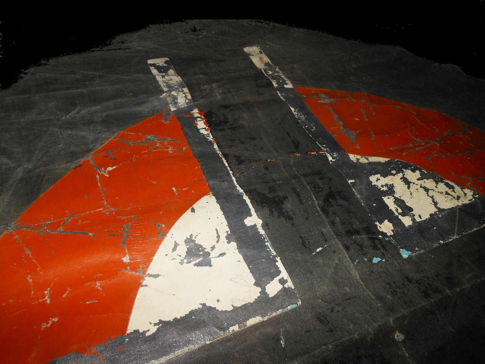 WW1 German Fliegertruppen - AIRCRAFT FABRIC SKIN - LONZENGE CAMOUFLAGE & CROSS