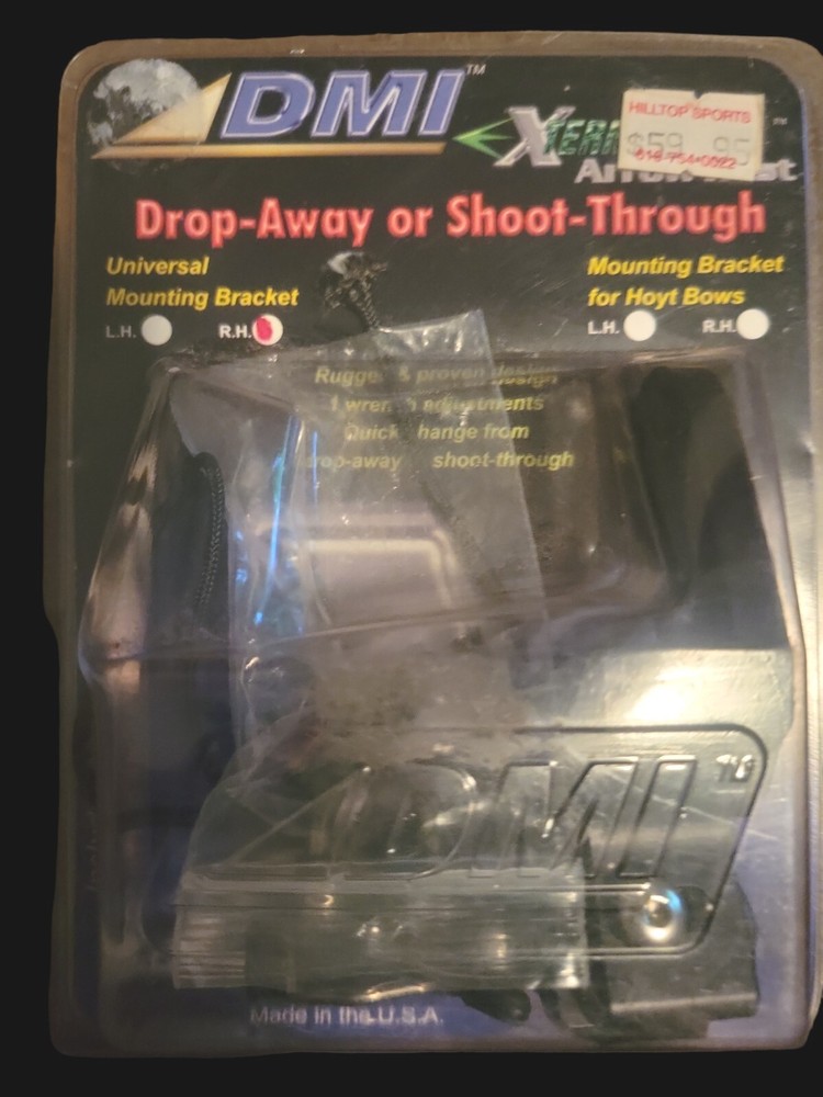 DMI EXTERMINATER Drop Away Or Shoot Through Arrow Rest