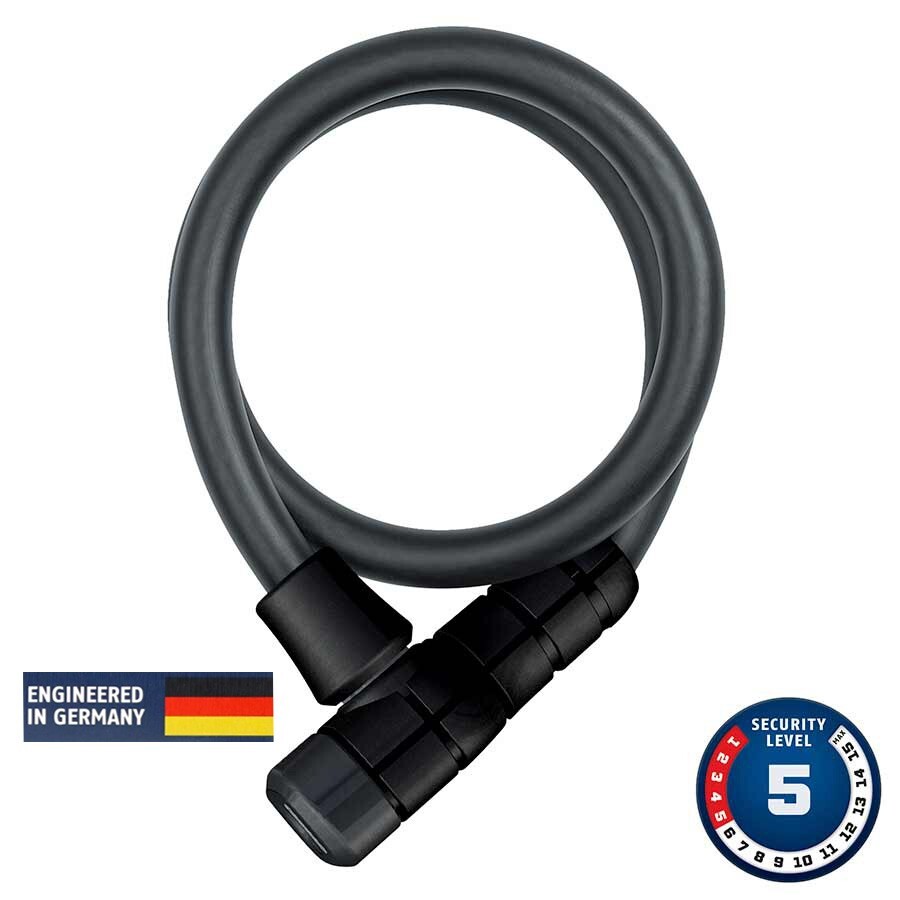 Abus Racer 6415K Bike Cable Lock Key Locking Level 5 Extra Security 3.9 ft