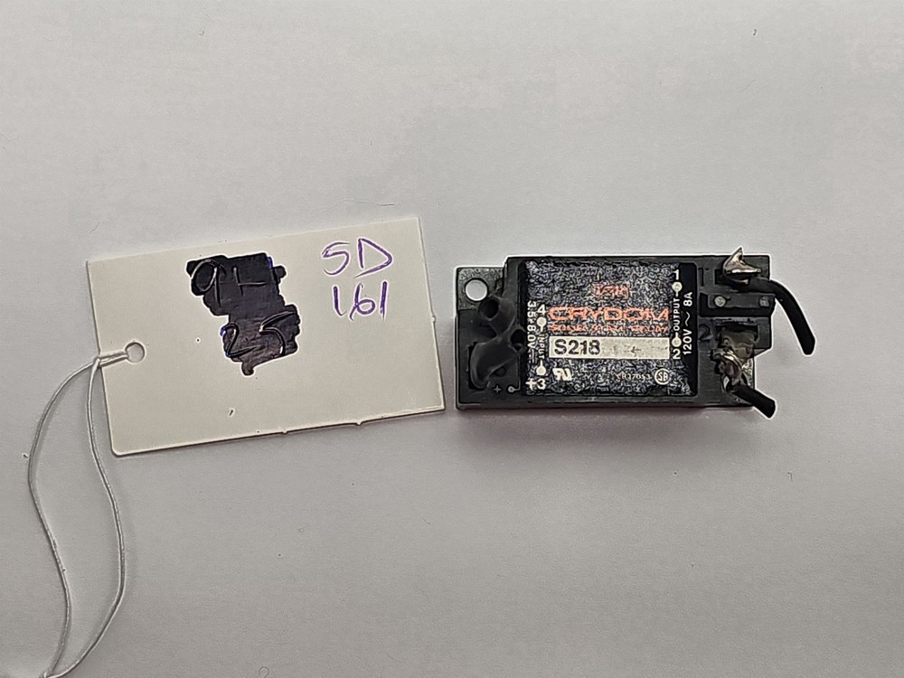 Crydom S218 Solid State Relay , 3.5-8 V Input, 120VAC 8A Output