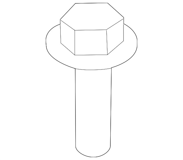 Genuine Ford Engine Mount Support Bracket Bolt W500520-S442