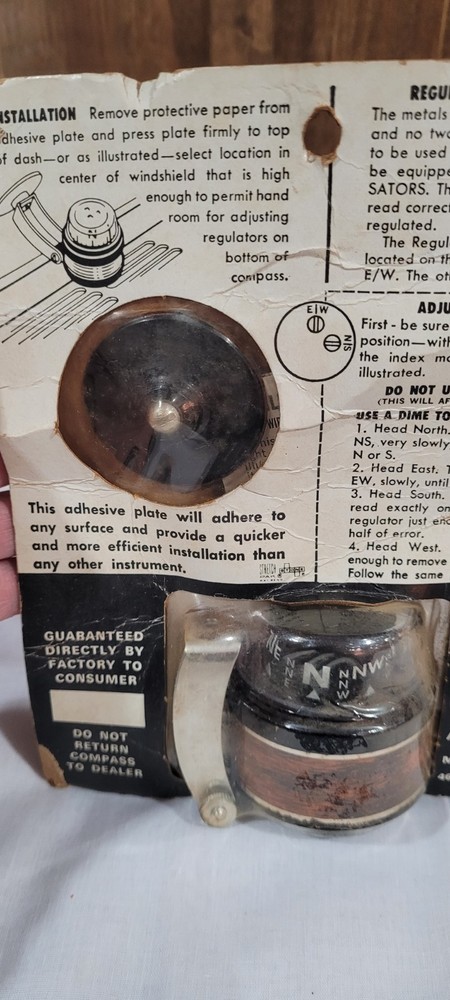 Vintage Airwl Way Compass GT Model Boat or Auto
