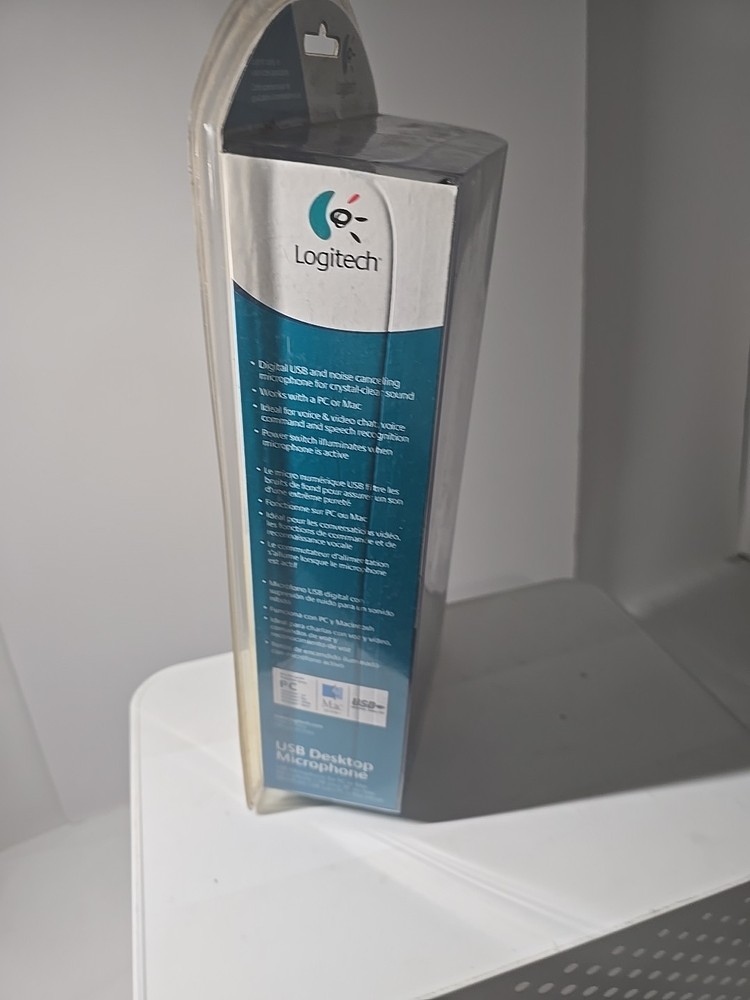 Logitech USB Desktop Microphone New