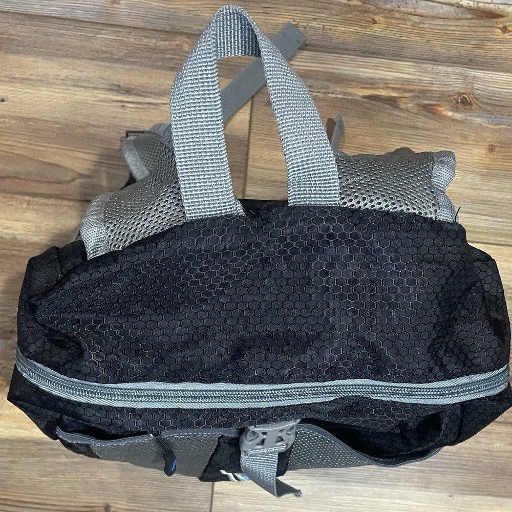 Bago Lightweight Packable Travel Backpack Gray Mesh Side Pockets Small Kids