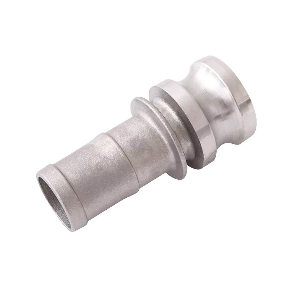 2PCS Type E Aluminum Global Type E Cam and Groove Hose Fitting 3" Plug x 3" H...