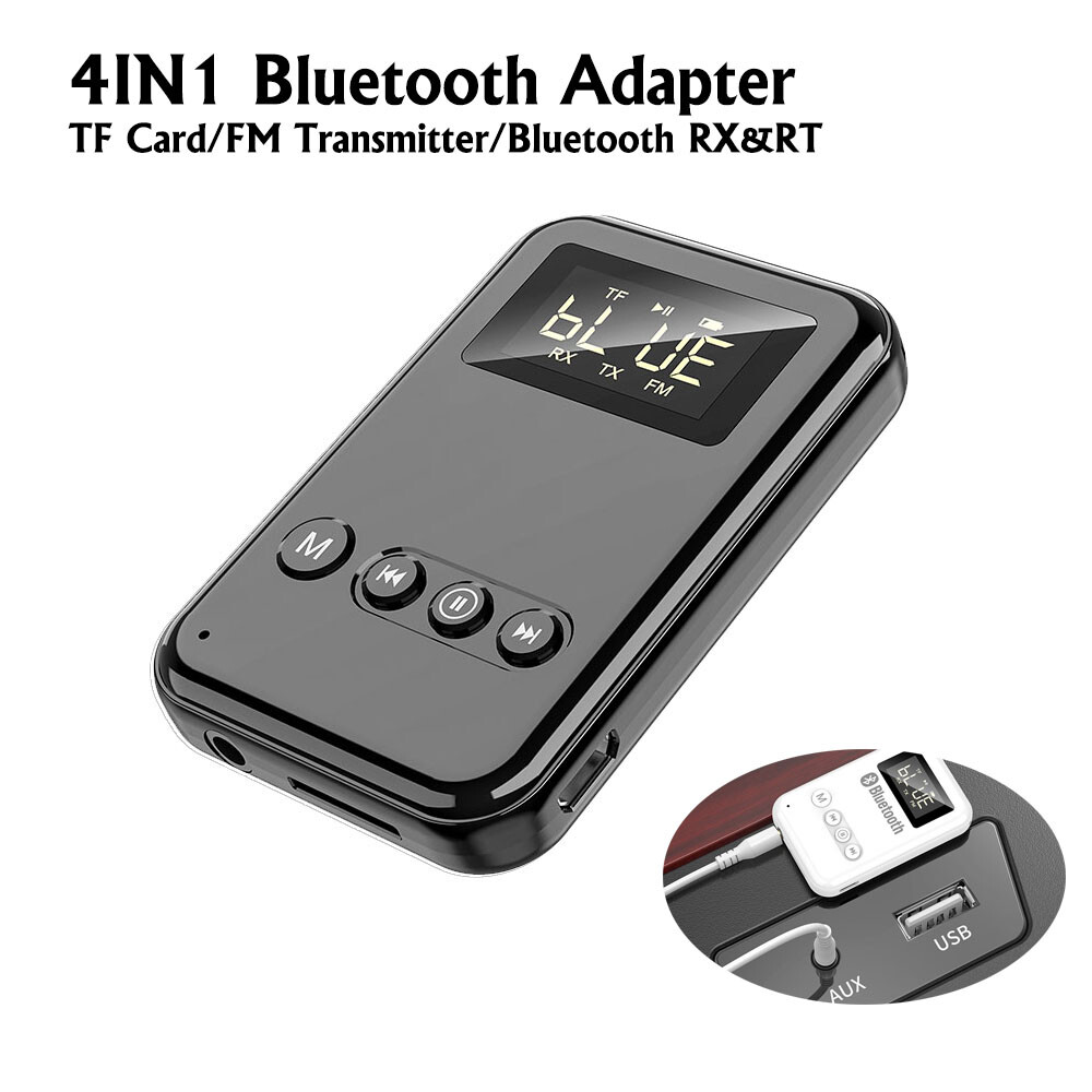 Bluetooth Transmitter & Receiver Wireless Adapter For Home stereos/speakers