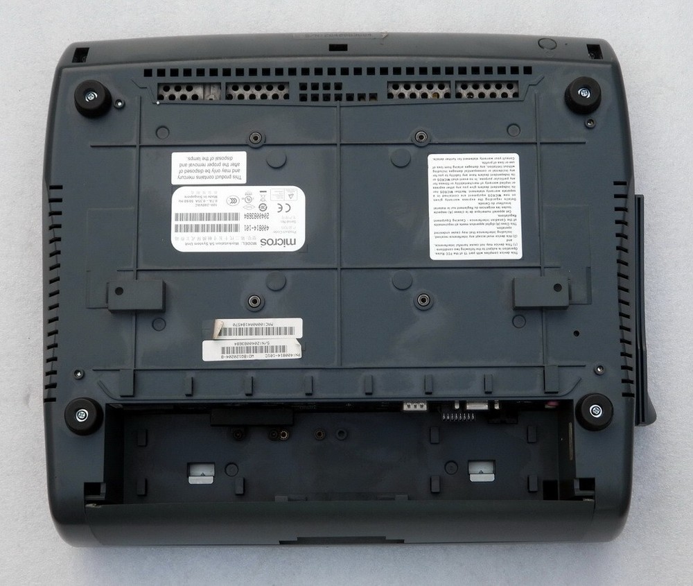 MICROS WORKSTATION 5A SYSTEM UNIT DIGITAL DISPLAY TOUCHSCREEN POS COMPUTER