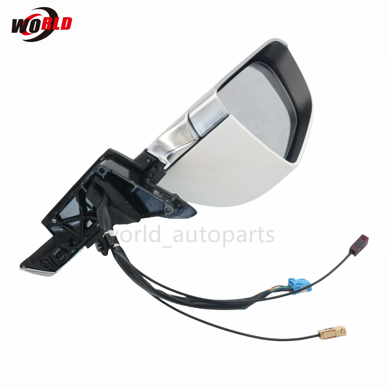 For Tesla Model 3 2017-2020 Heated Memory White Left Driver Mirror USA