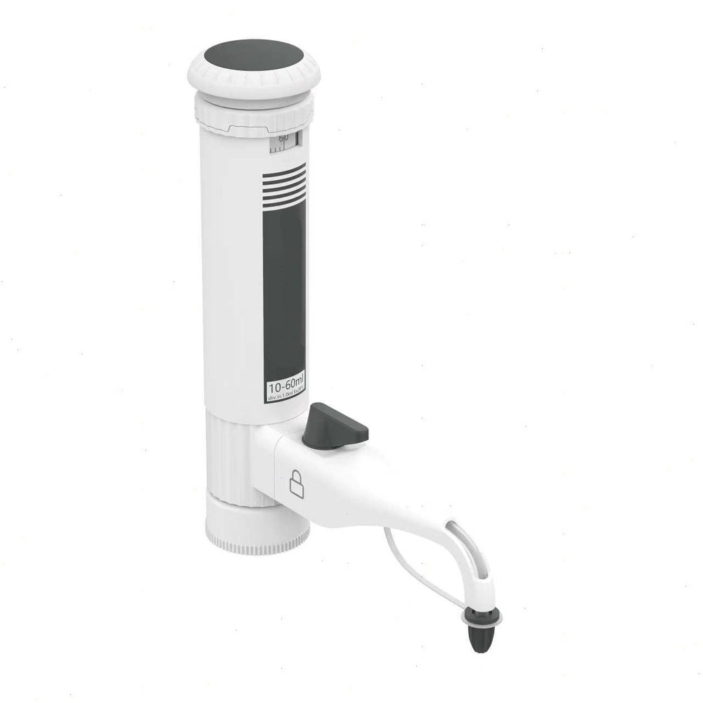 Lab Bottle-Top Liquid Dispenser Volume Range Optional For Liquid Separation New