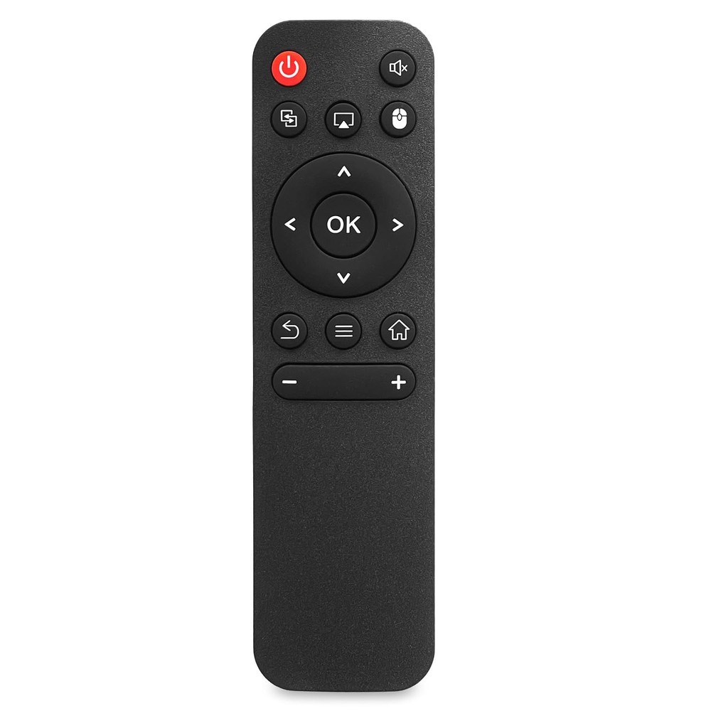 Molgoc Replacement Remote for Mini Projector,Compatible with Magcubic Black