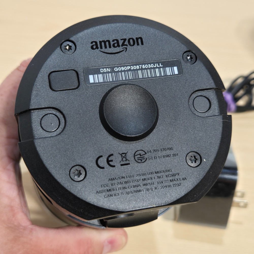 Amazon Echo 2nd Gen XC56PY Smart Speaker w/ Power Cord