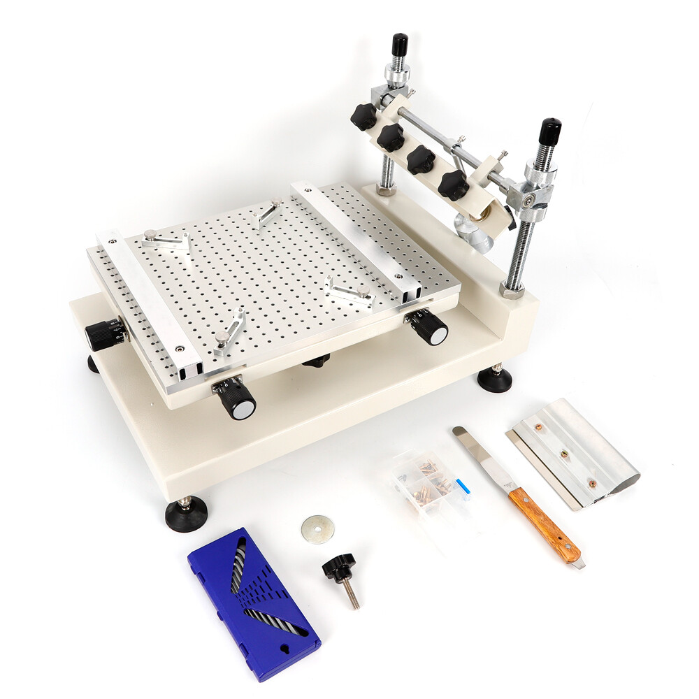 3040 Manual Solder Paste Printer PCB SMT Stencil Printing Machine High Accuracy