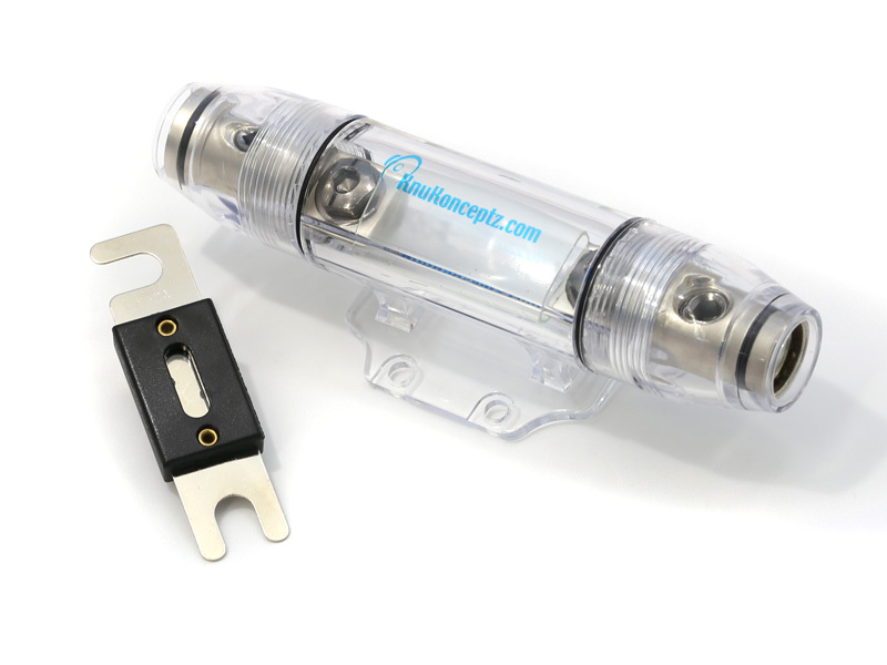 KnuKonceptz Kolossus Flex 0 Gauge Dual Amplifier Installation Power Kit OFC