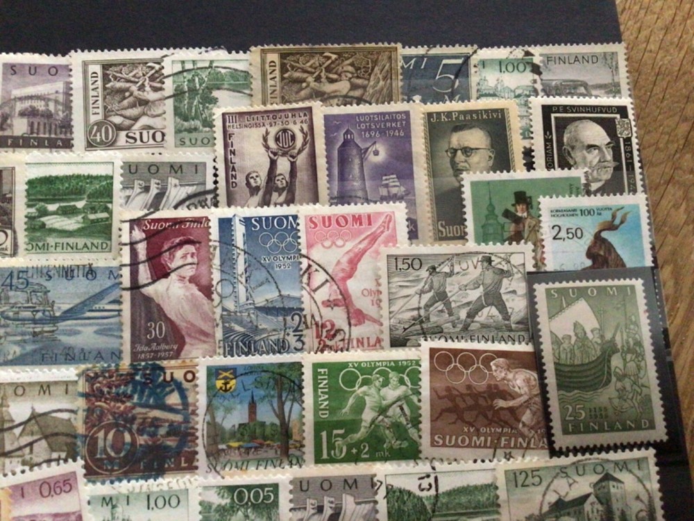 Finland mounted mint or used stamps A12370